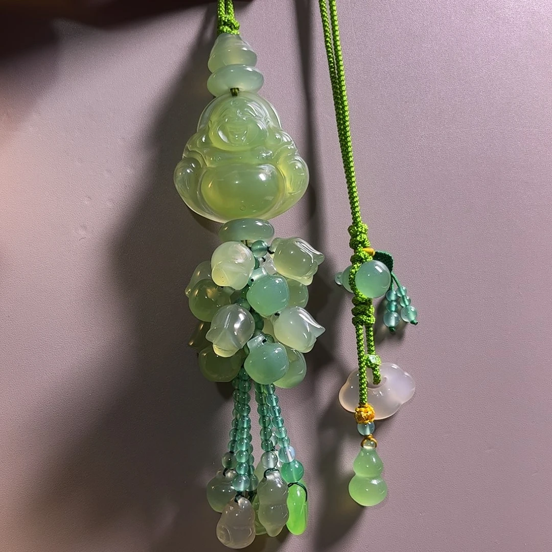 玛瑙/玉髓未镶嵌车挂