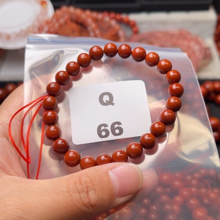 南红玛瑙未镶嵌多样性发货默认微瑕称重7mm