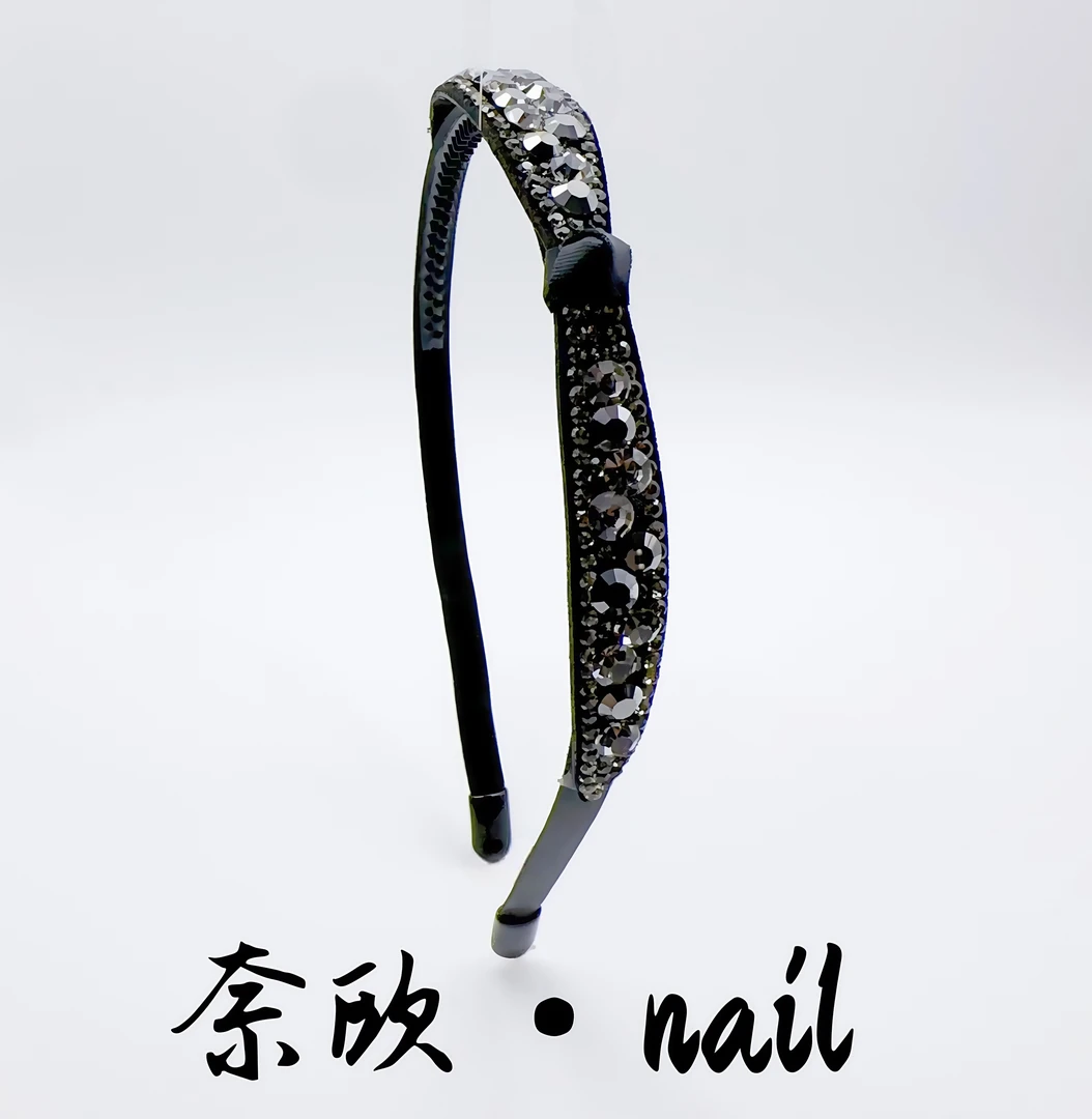 【NAIL·奈欧】设计师系列6304满钻发箍轻奢百搭