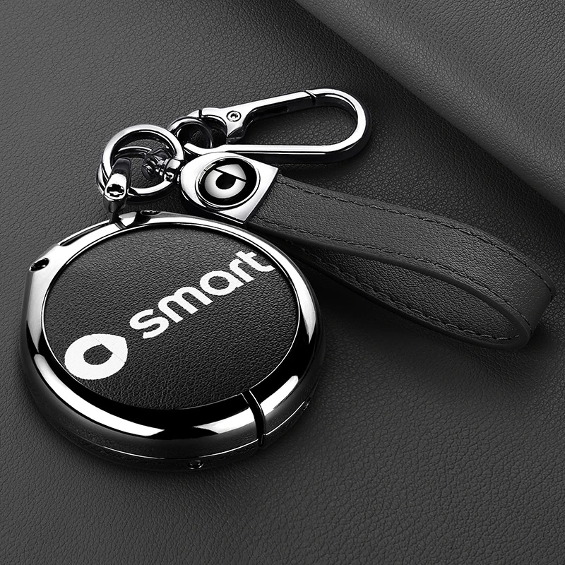 适用奔驰smart精灵金属钥匙套斯玛特精灵#1号Pro汽车男女锁匙扣