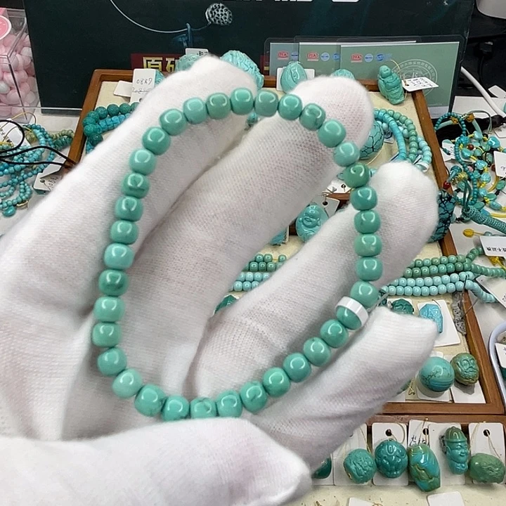 绿松石未镶嵌挂件