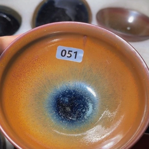 茶盏原矿原釉柴烧建盏