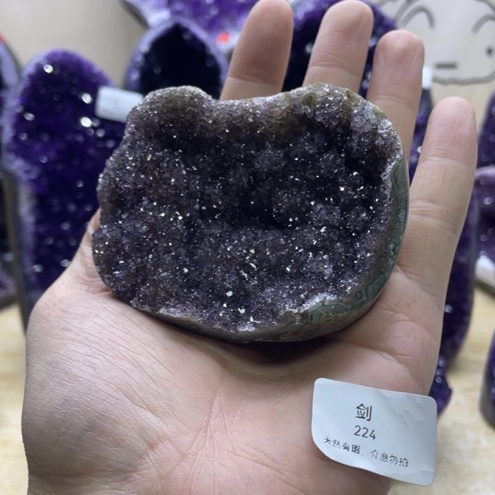 未镶嵌大型摆件（非配饰）紫晶