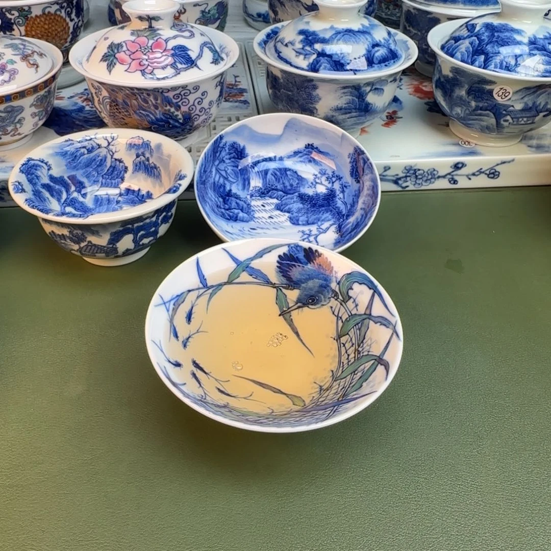 陶纯手工纯手绘茶具285