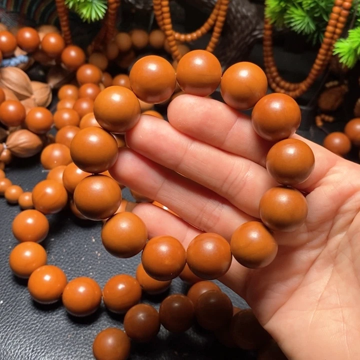 橄榄核手串1.7福利光珠