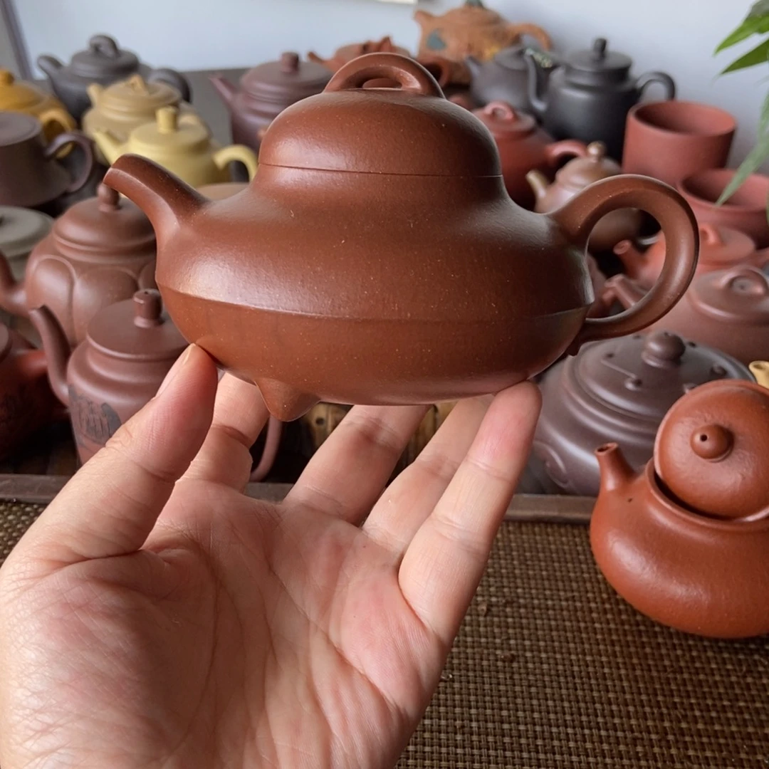 茶壶紫砂紫砂壶微瑕处理合欢300cc