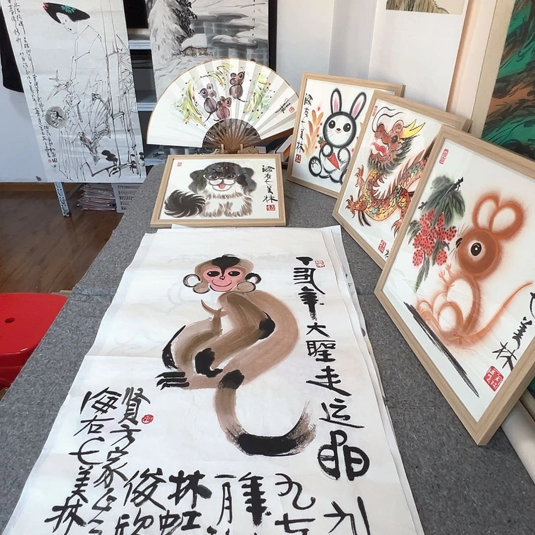 韩***江老师作品欣赏作品