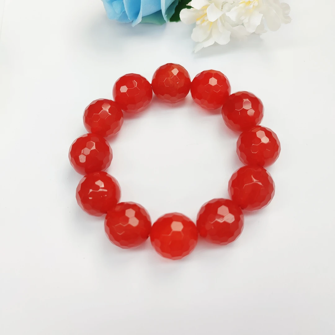 高端珍宝百 A血胆金莲钻切手串卡20MM多样性发一件