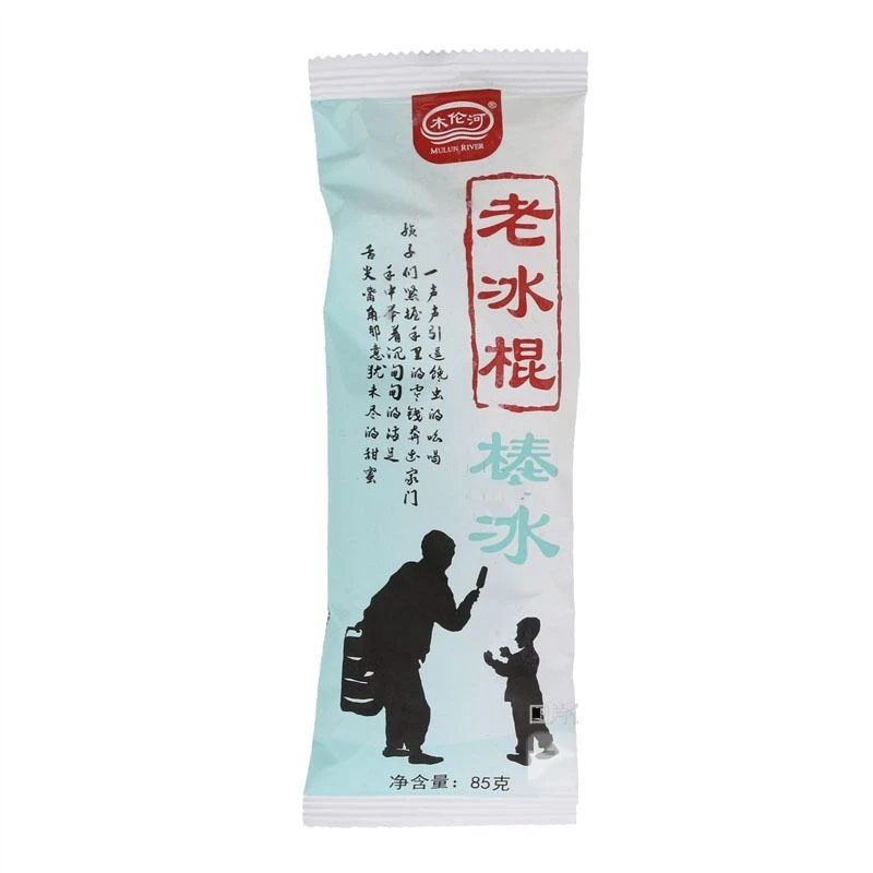 5支木伦河 老冰棍棒冰 85g/袋