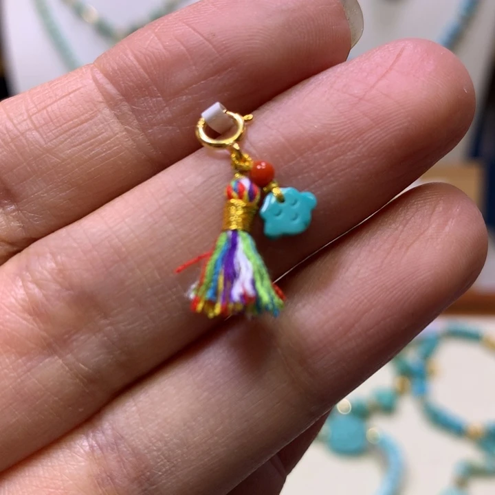 南红玛瑙银S925镀金镶嵌滴流