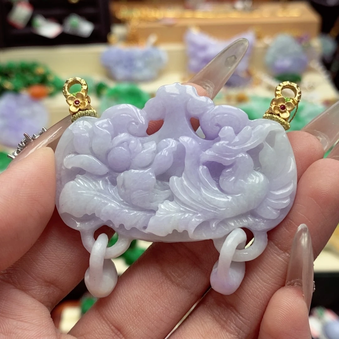 颈饰未镶嵌翡翠翡翠吊坠