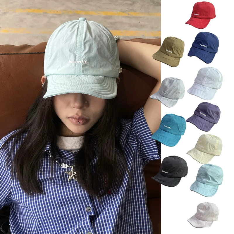 BEAMLIFE25SS原创设计夏季户外运动轻量化软顶鸭舌帽防晒棒球帽潮