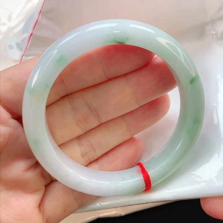 翡翠手镯未镶嵌55正