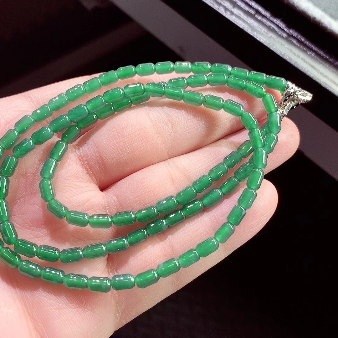 翡翠手链未镶嵌天然翡翠手链未镶嵌