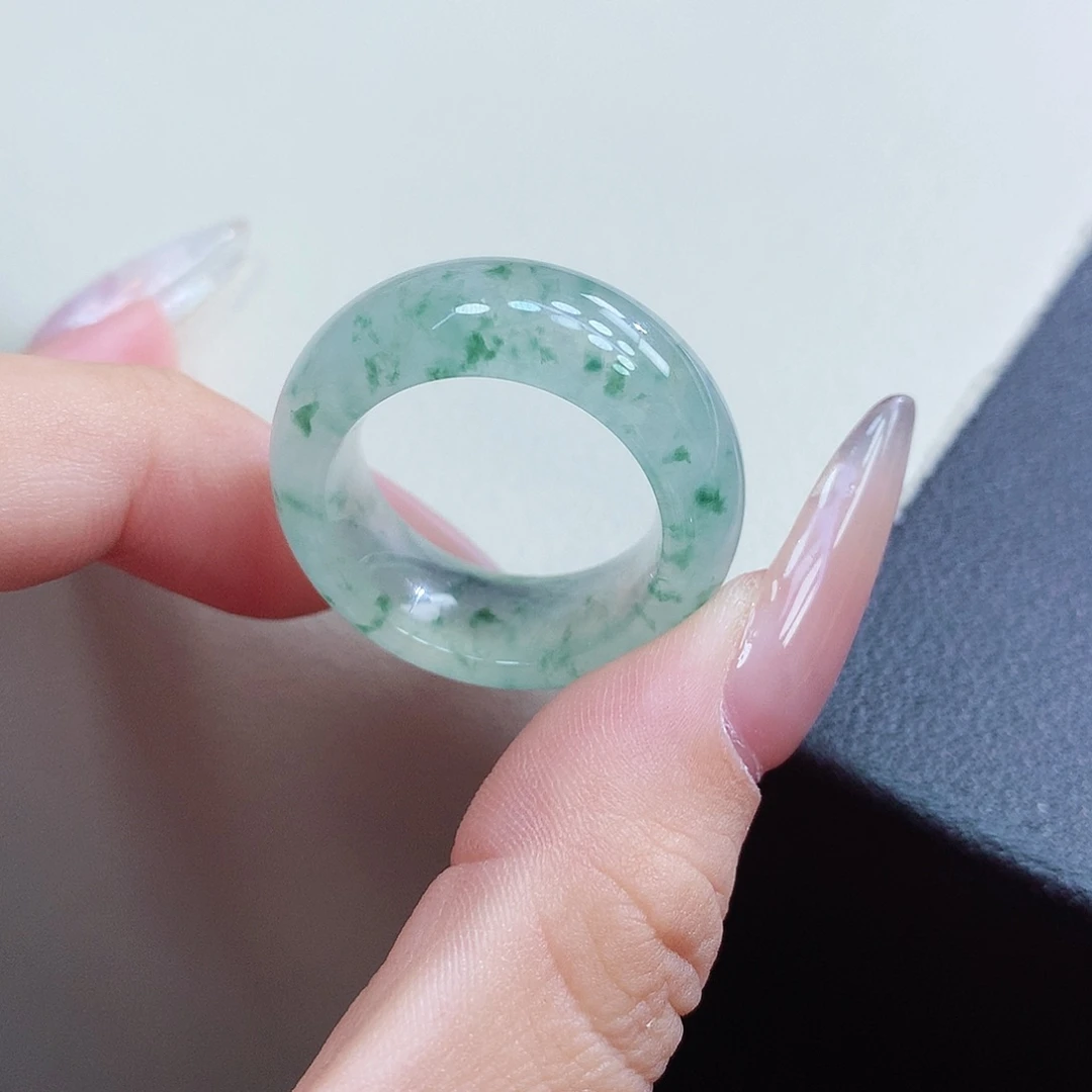 未镶嵌戒圈翡翠18-19号