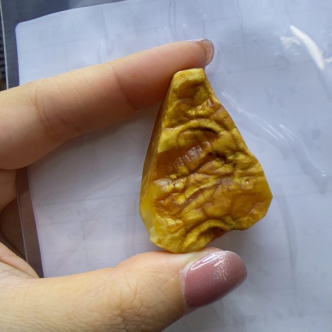 未镶嵌定制蜜蜡郎