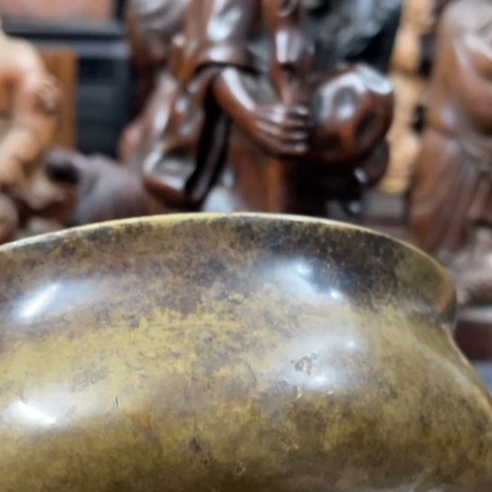 米***塔香榧木兽角香炉香