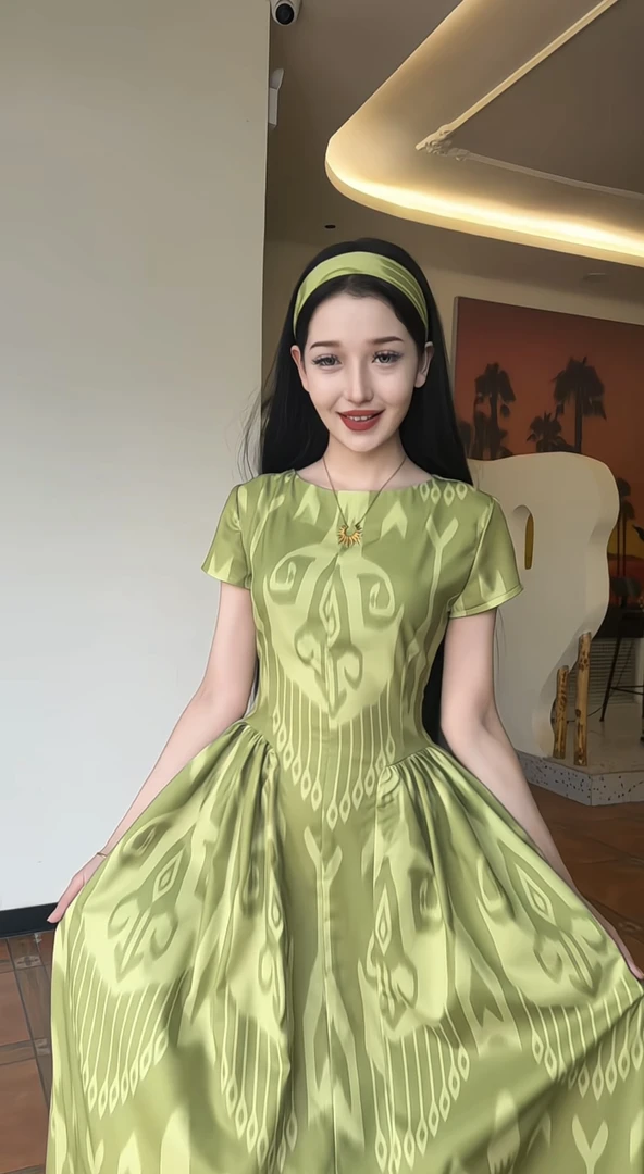 亚麻艾特莱斯公主裙复古国风