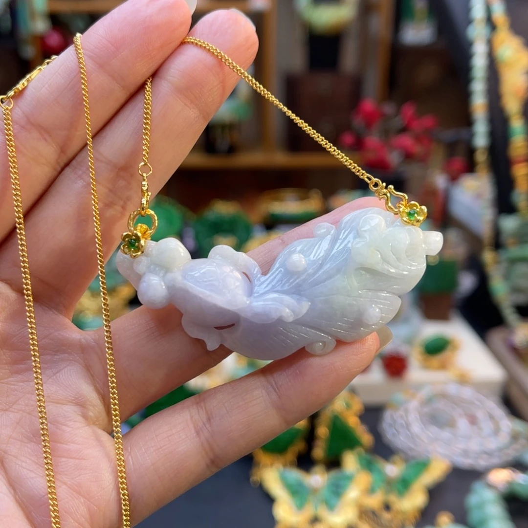 翡翠合金颈饰48小时鉴赏期