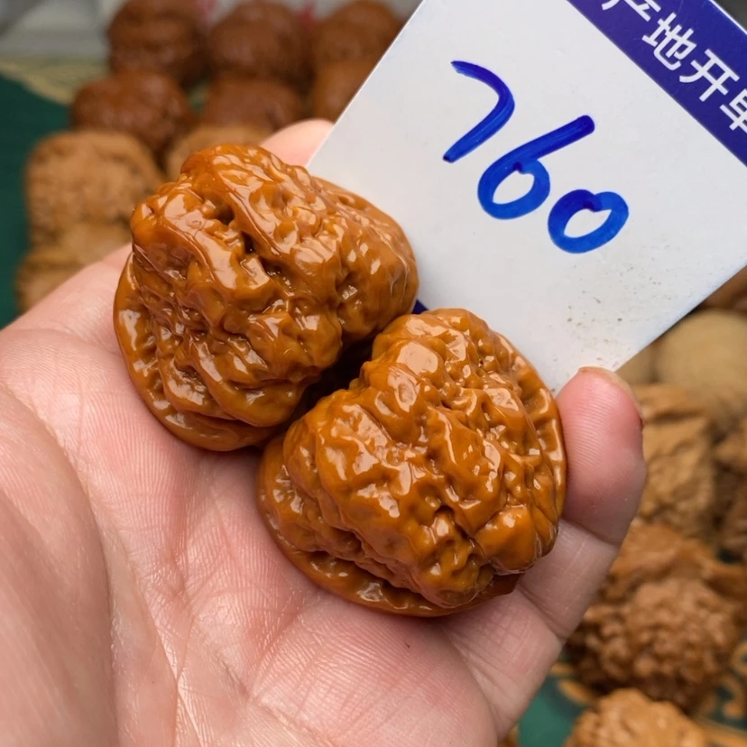【闪购商品】文玩核桃把件蛤蟆头37