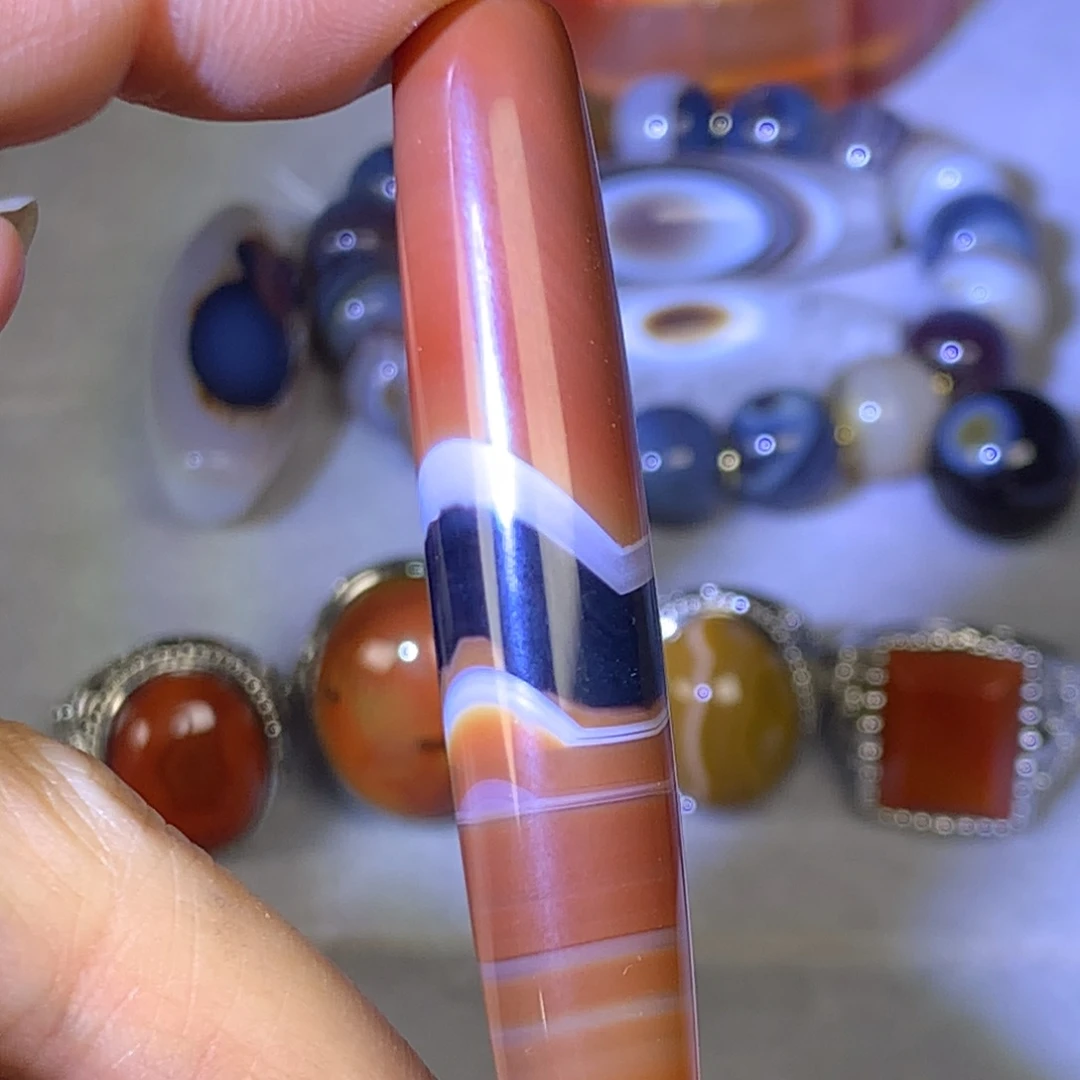 玛瑙/玉髓未镶嵌颈饰