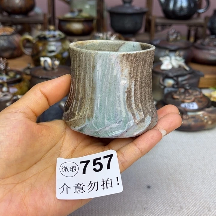 壶裸柴烧陶瓷茶器