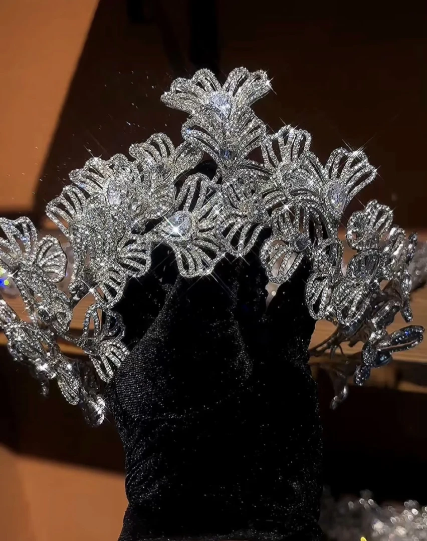 St1-17714ETE新品重工皇冠新娘头饰高级灵动婚嫁配饰礼服头饰