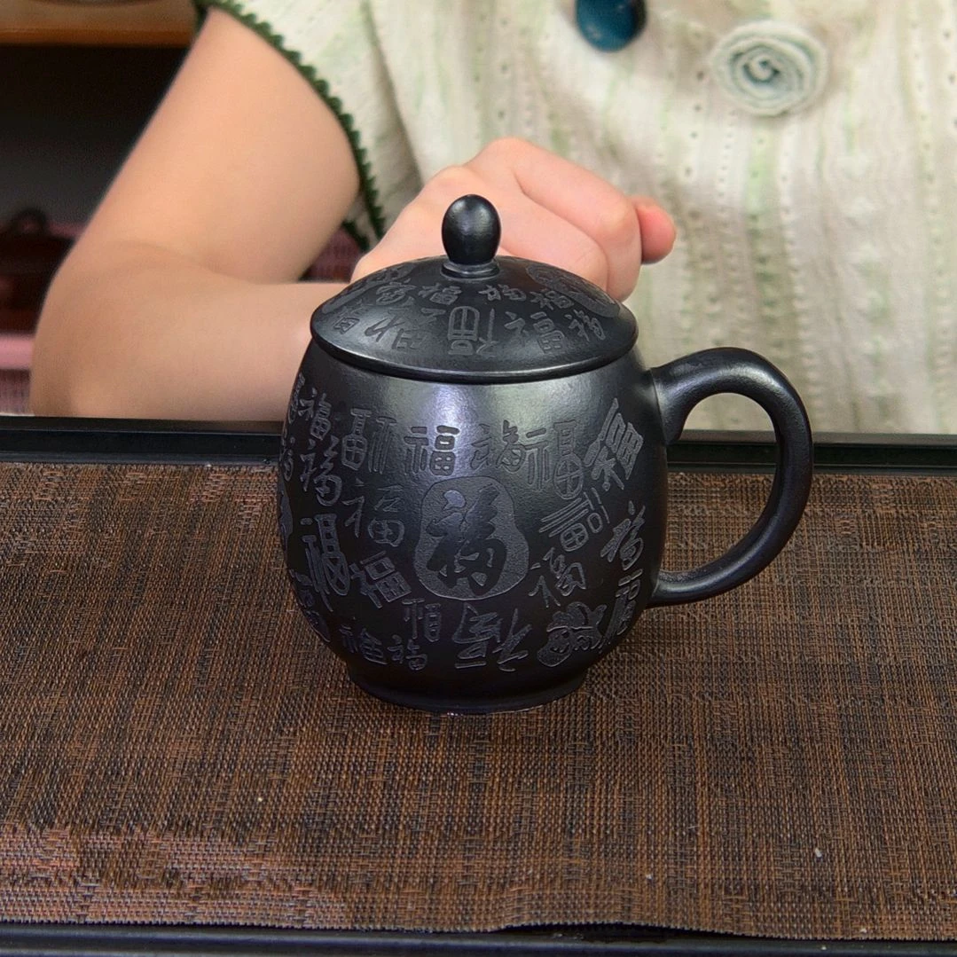 茶杯紫砂高货放漏