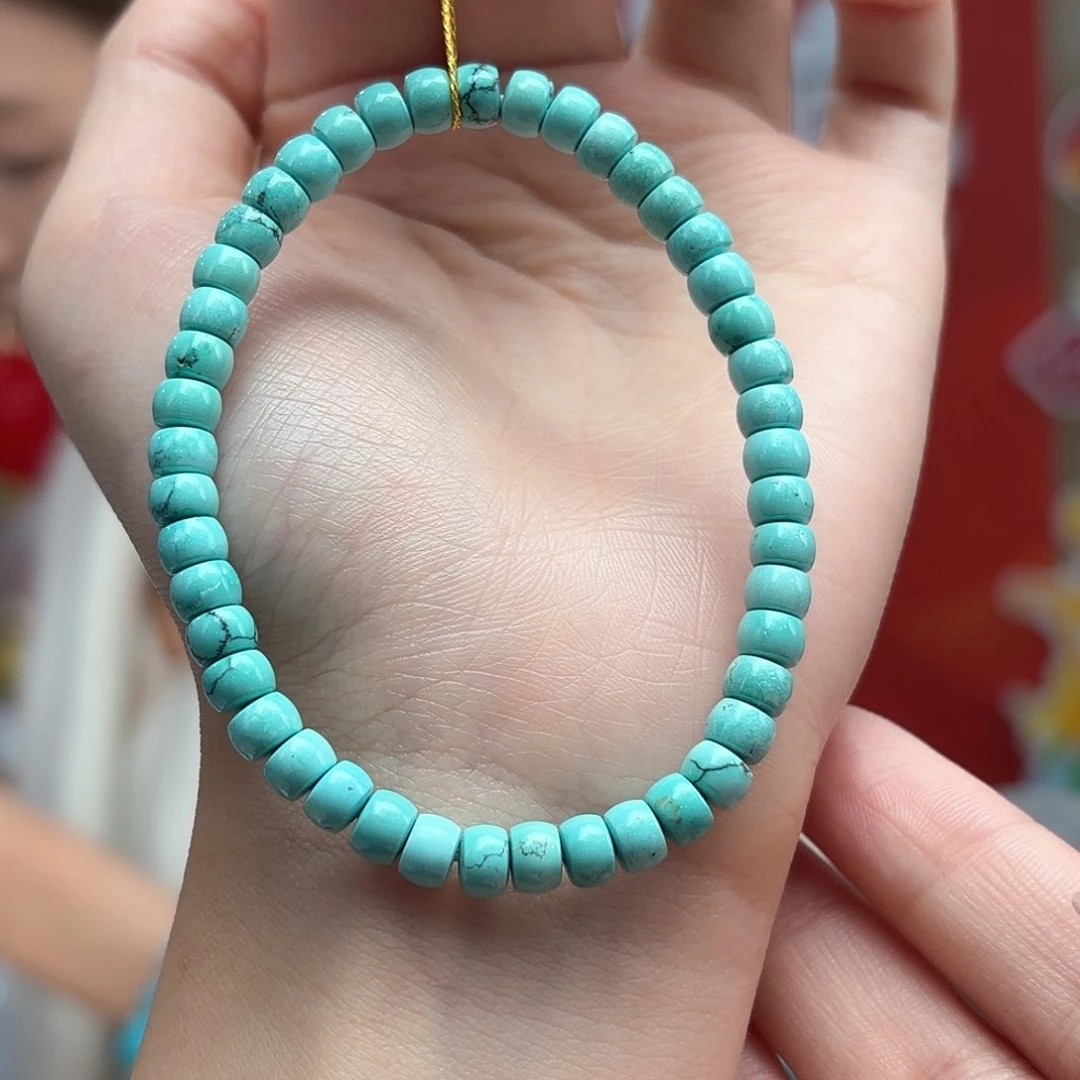 绿松石未镶嵌颈饰