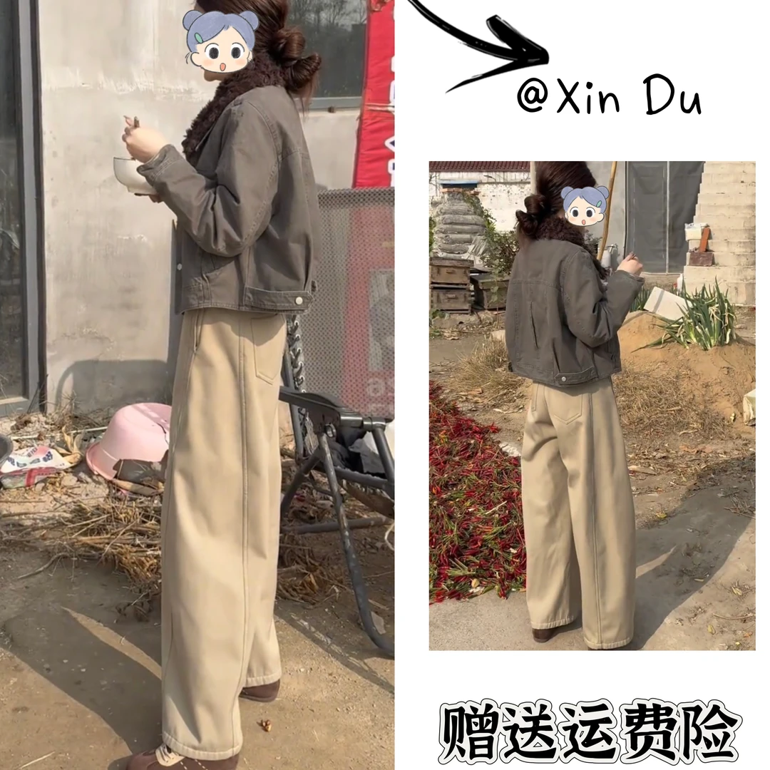 2025秋冬季新款时尚显瘦气质女士网红洋气两件套百搭款D24799