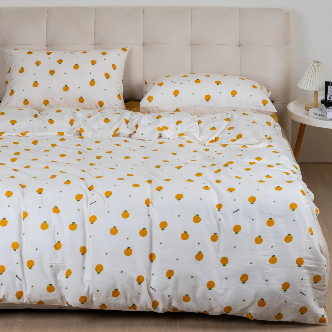 雅赞雅赞官方【新款双层纱四件套】高端双层纱纯棉亲肤新品四件套