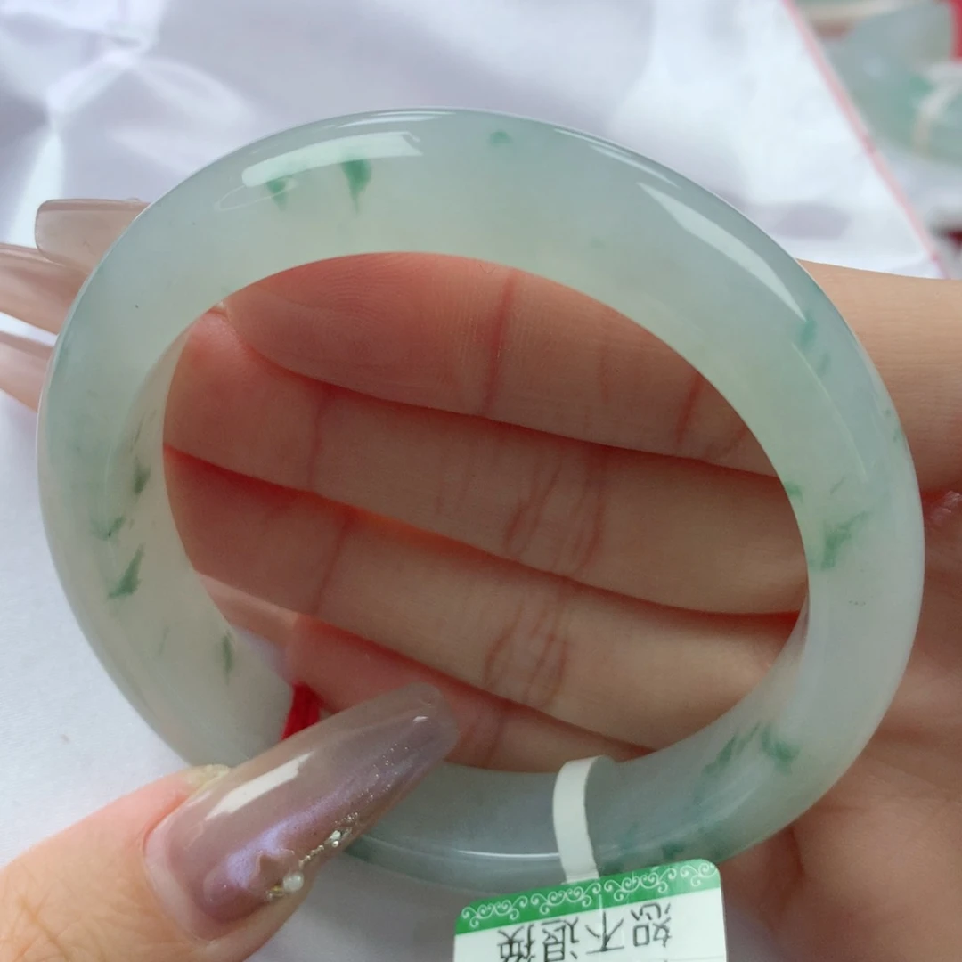 未镶嵌手镯翡翠缅甸天然翡翠A货56