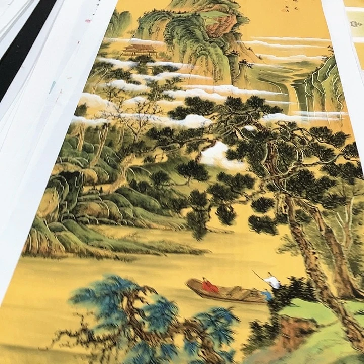 国画书画描金拓染金石传拓手写