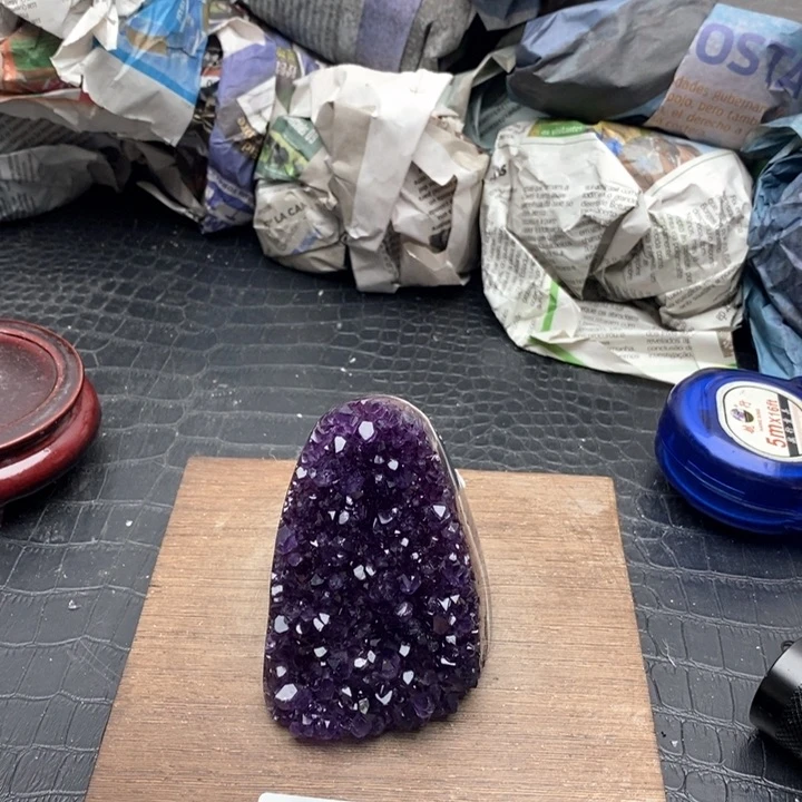 紫晶紫晶山818号未镶嵌糖*恬