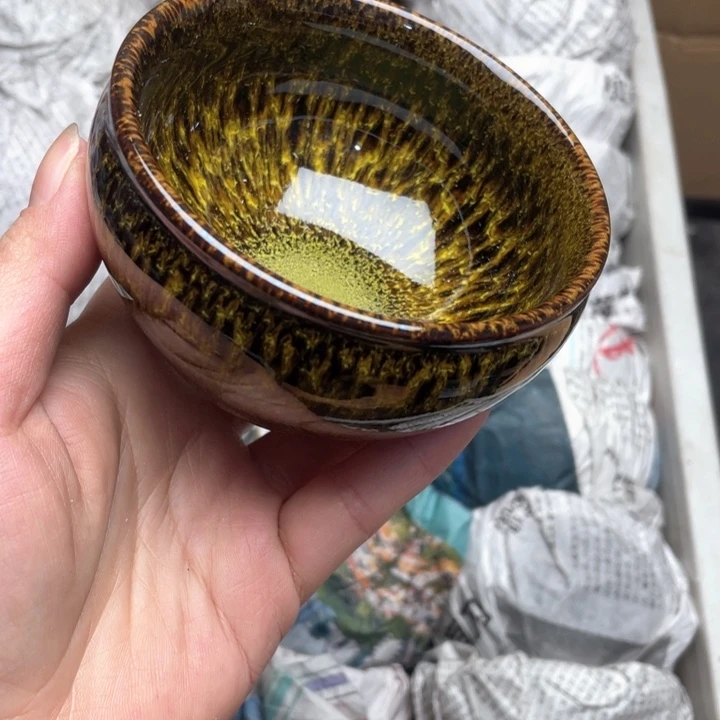 茶盏建窑建盏主人杯