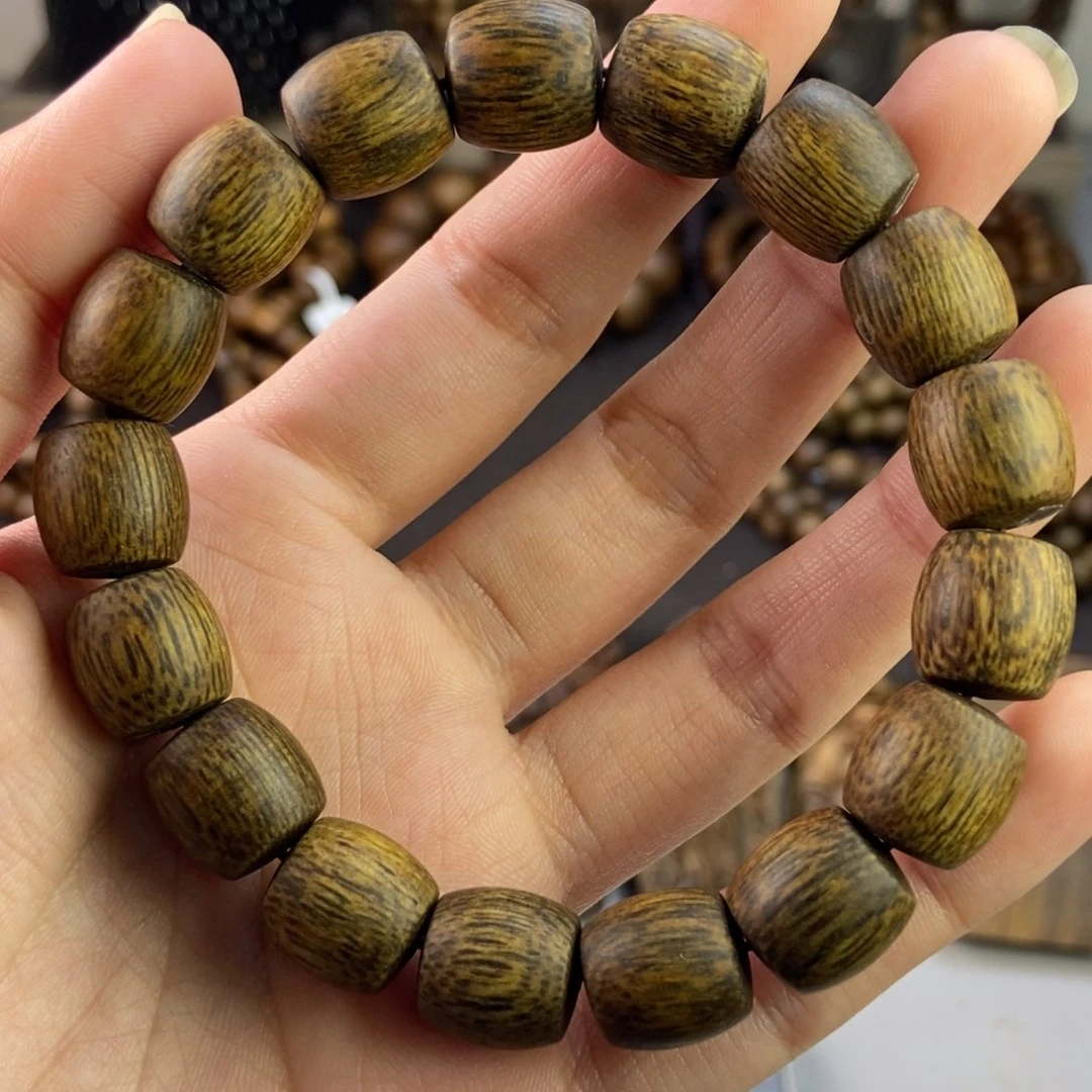 沉香手串谁****呢越南芽庄白