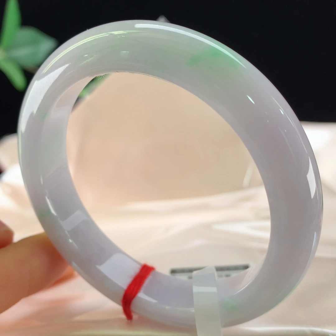 翡翠未镶嵌手镯0124