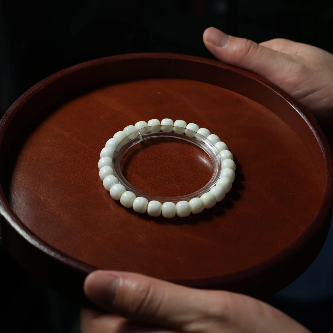 【天选文玩】龙脊菩提小白龙单圈 8mm左右 0012