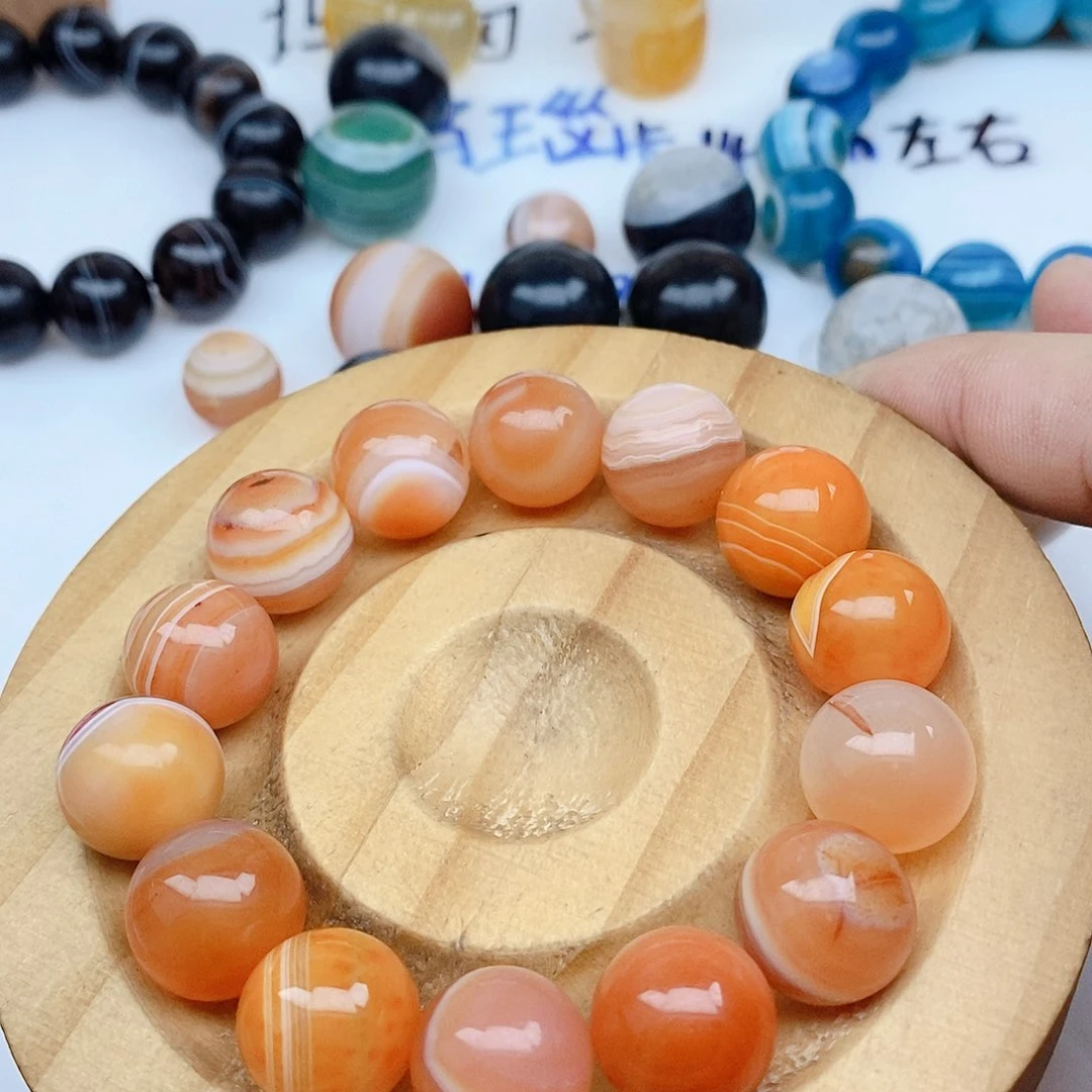 合金颈饰玛瑙/玉髓8*8