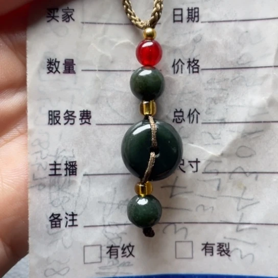 尚***博和田玉未镶嵌颈饰