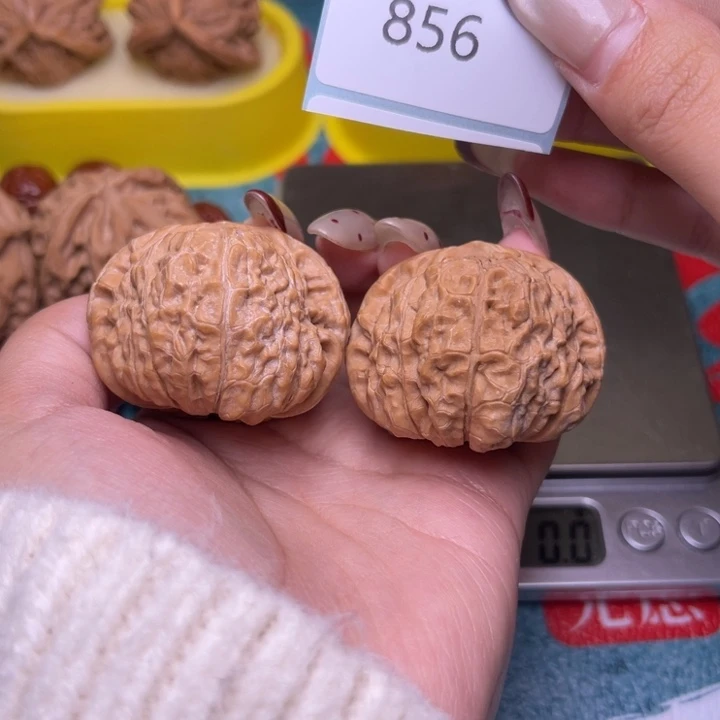 文玩核桃把件南瓜墩41.856