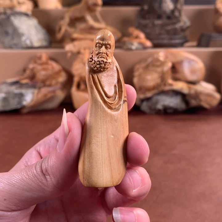 柏木（崖柏）根雕摆件