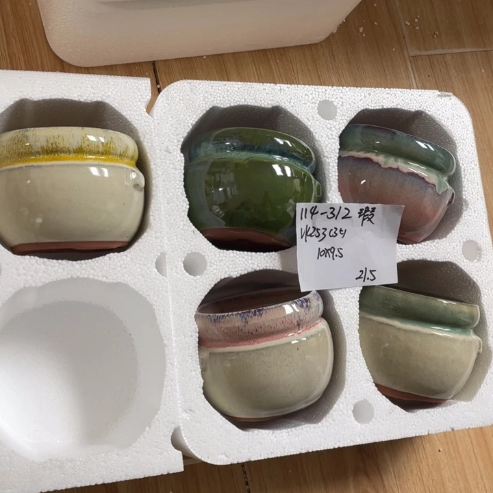 粗陶多肉花盆微瑕312