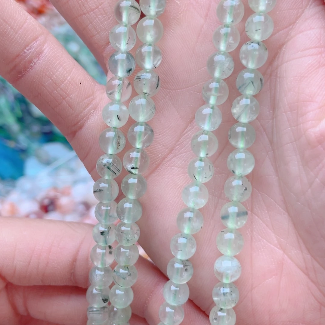 玛瑙/玉髓天然石未镶嵌葡萄石1条卡6