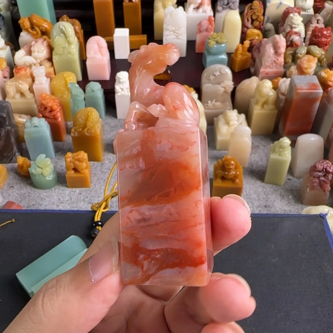 印石青田石包四字 编号编号0185