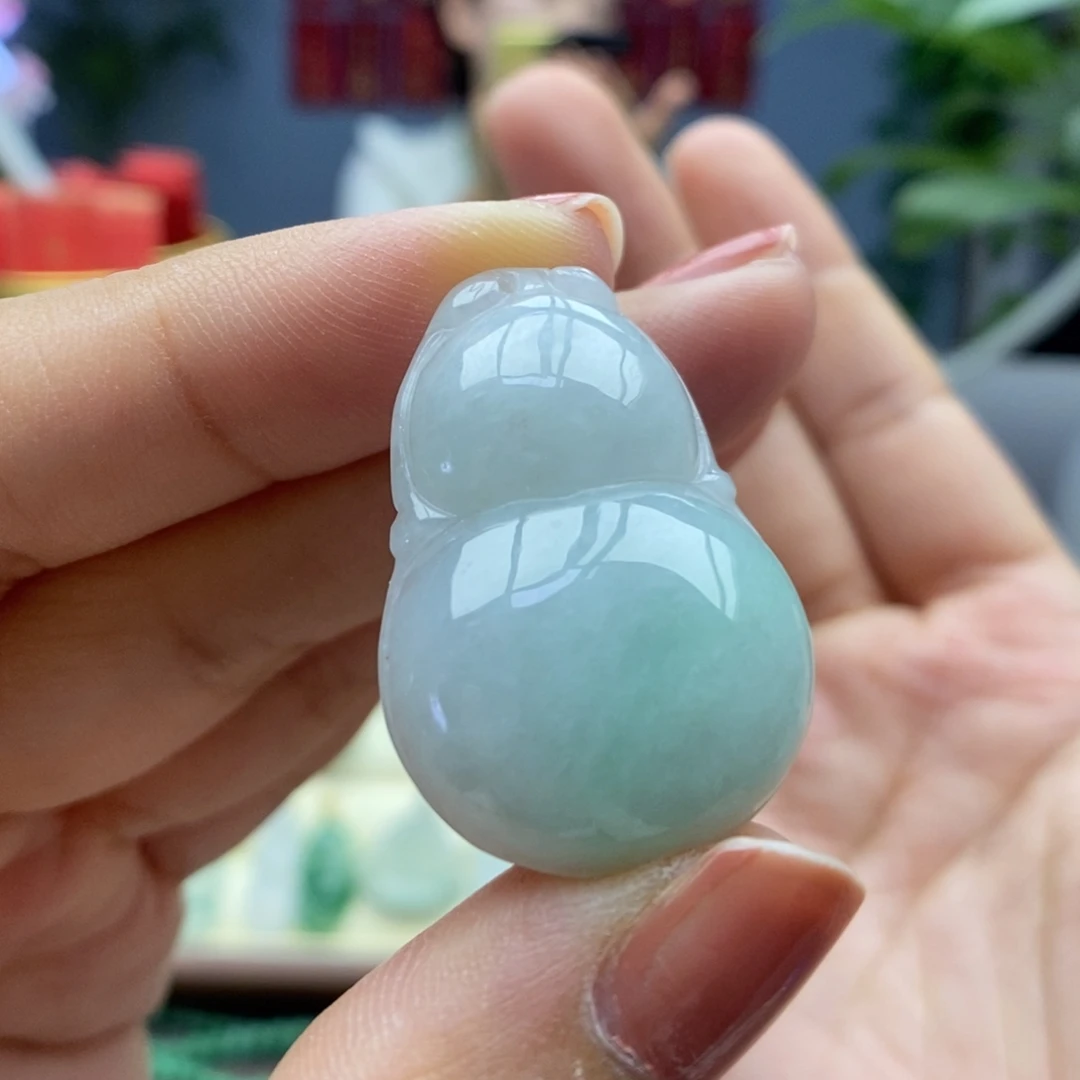 翡翠未镶嵌颈饰吊坠13