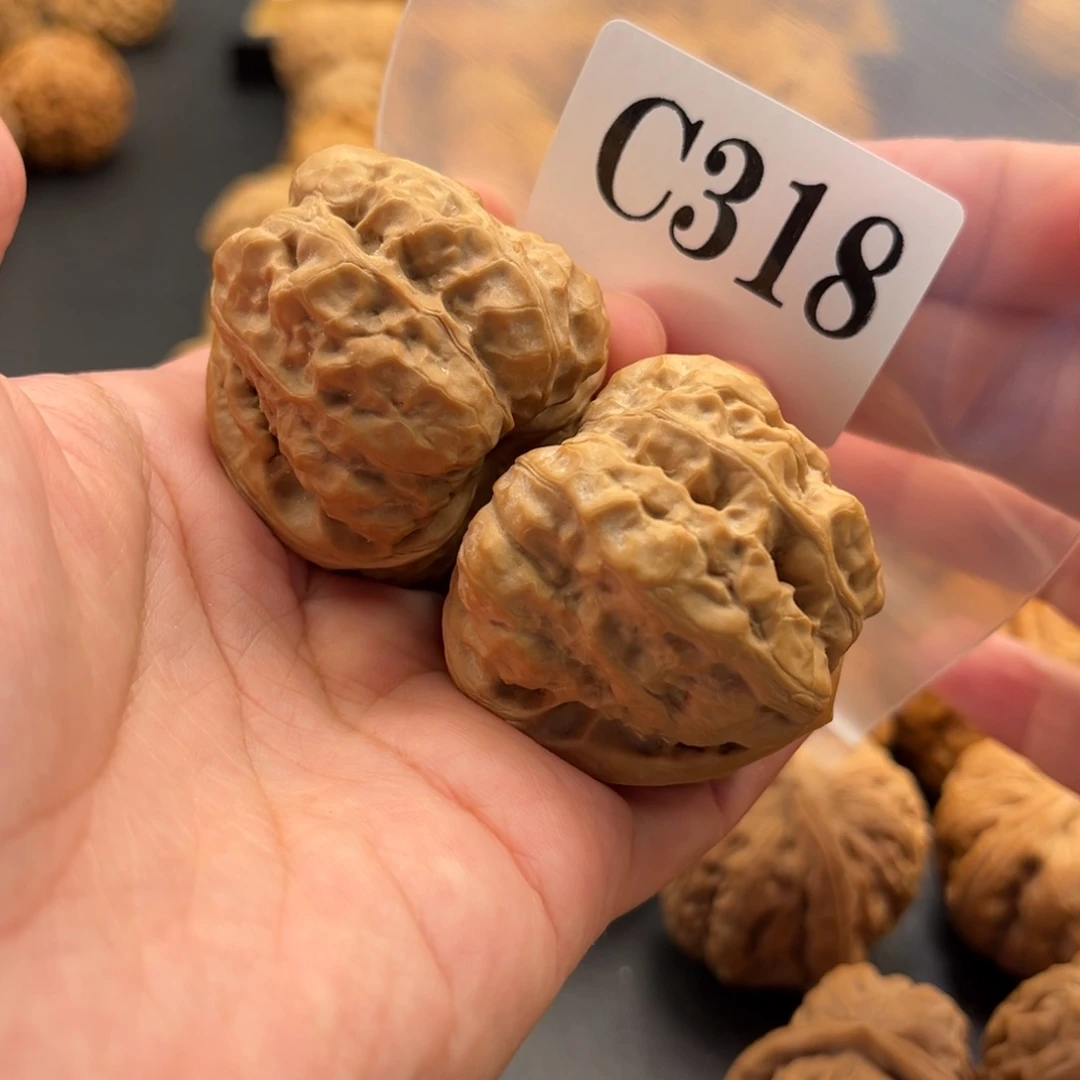 南***森把件文玩核桃蛙蛙精品40肚44