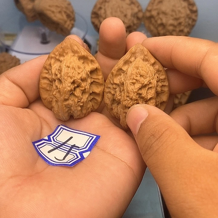 把件文玩核桃34赤龙鸡心
