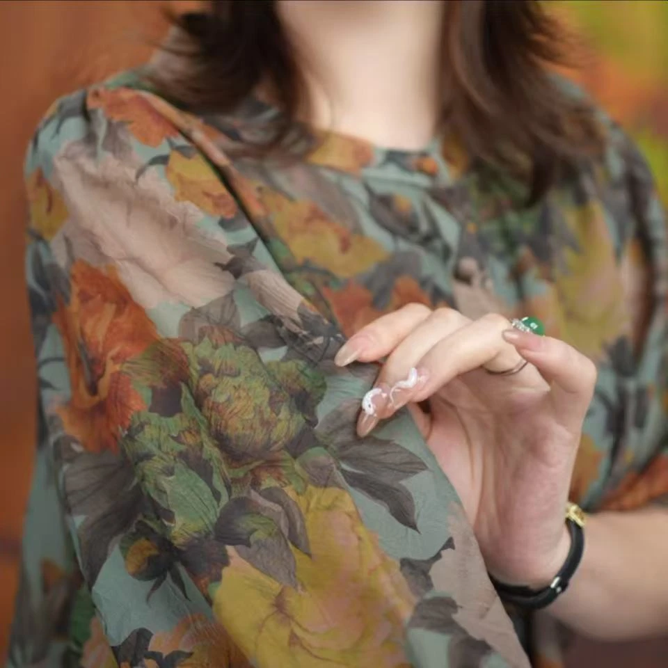 洋气好看透气舒适感上衣女装096