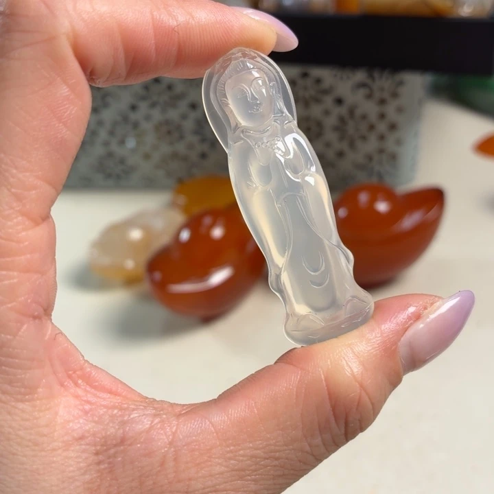 玛瑙/玉髓未镶嵌吊坠(不含链)